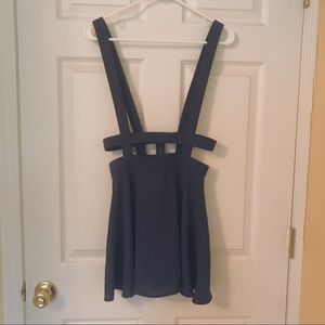 Urban Outfitters Navy Overall Dress 😊 (like new)